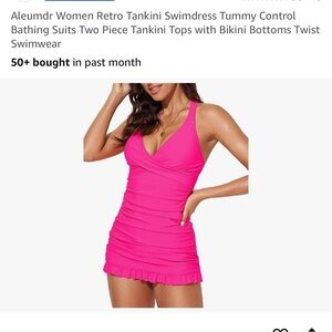 Vibrant Pink Halter Dress